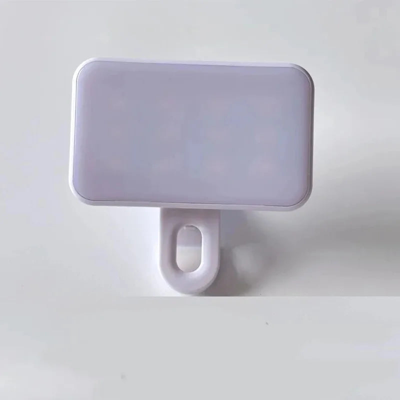 Portable Mini Selfie Fill Light – Wiederaufladbares Clip-On LED Licht