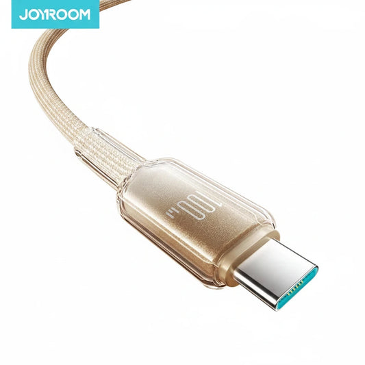 Joyroom USB-C auf USB-C Kabel – PD 100W Schnellladekabel
