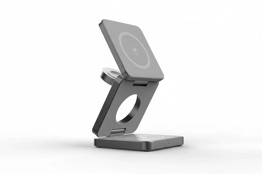 3-in-1 Faltbare Magnetische Wireless Ladestation für iPhone