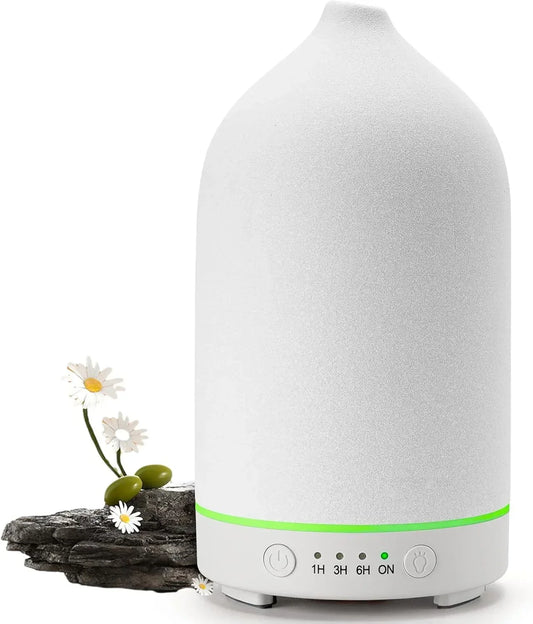 Keramik Aroma Diffuser – mehr Wohlbefinden und Ruhe im Home Office
Dieser stilvolle Aroma Diffuser kombiniert Duft, Luftbefeuchtung und sanfte Beleuchtung für eine entspannte Arbeitsumgebung. Die Ultraschall-Technologie sorgt für leisen Betrieb und gleichmäßige Verteilung ätherischer Öle. Perfekt für mehr Fokus, Entspannung und ein angenehmes Raumklima im Home Office.