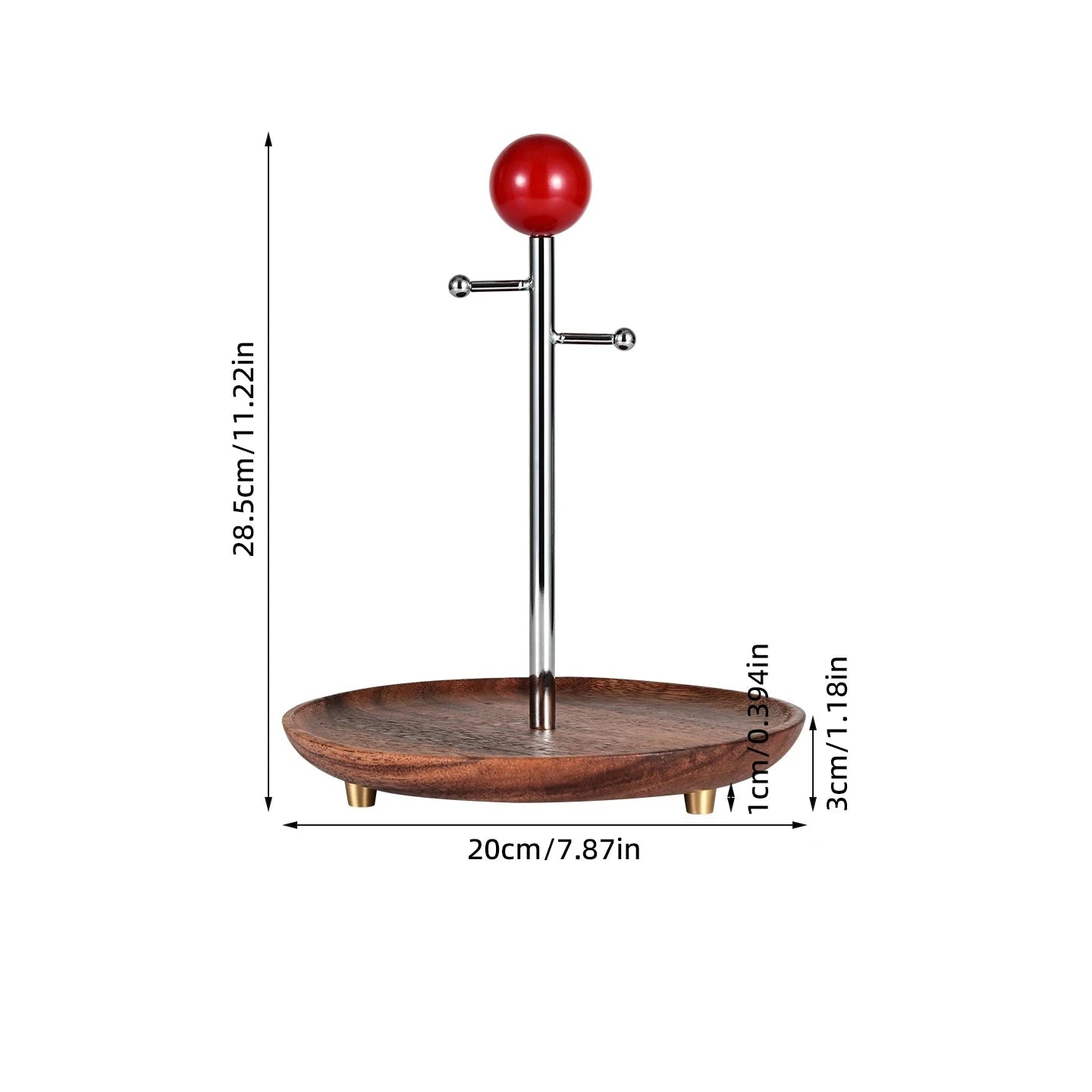 Stilvolles Aufbewahrungstablett aus Holz für eine ordentliche Organisation von Schmuck, Schlüsseln, Uhren und kleinen Alltagsgegenständen. Das natürliche Design sorgt für Ordnung und fügt sich elegant in Schreibtisch, Nachttisch oder Badezimmer ein. Praktisch, dekorativ und vielseitig einsetzbar für Zuhause oder Büro.