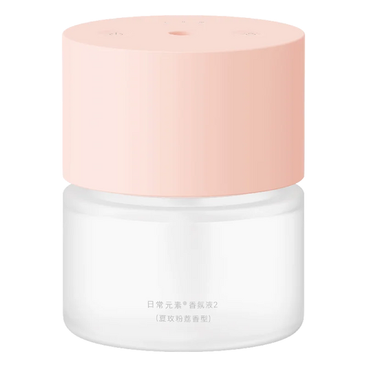 MIJIA Smart Scent Diffuser 2 für Zuhause, Büro oder Schlafzimmer. Mit zwei exklusiven Düften (Wood Tea & Lychee), 3 Duftintensitäten, pflanzenbasierten ätherischen Ölen, leisen Betrieb, stimmungsvoller Ambient-Beleuchtung und extra langer Akkulaufzeit bis zu 60 Tagen. Elegant, smart und entspannend.