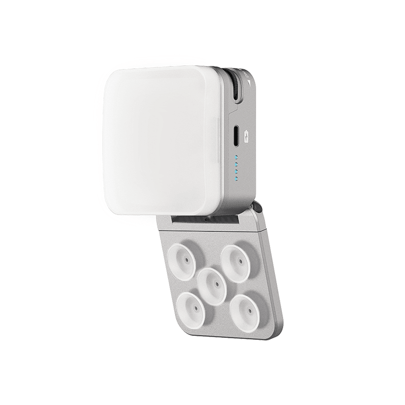 Mini USB LED Licht Leuchte Lampe biegbar Silber