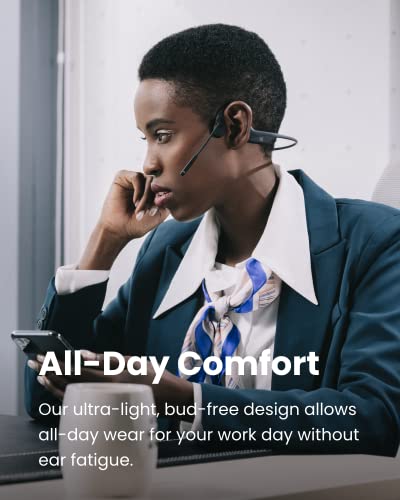 SHOKZ OpenComm Innovation Kabelloses Knochenschall Headset mit Mikrofon