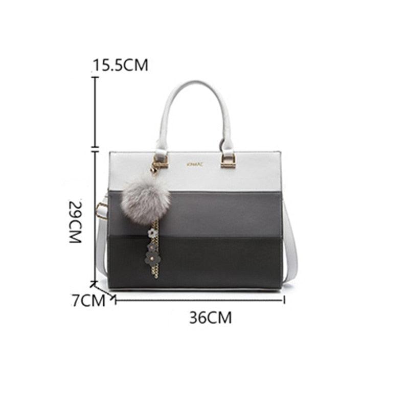 Business-/Laptoptasche für Damen (14 Zoll), veganes Leder - Smarter Home Office - Smartes Arbeiten im Home Office und Unterwegs