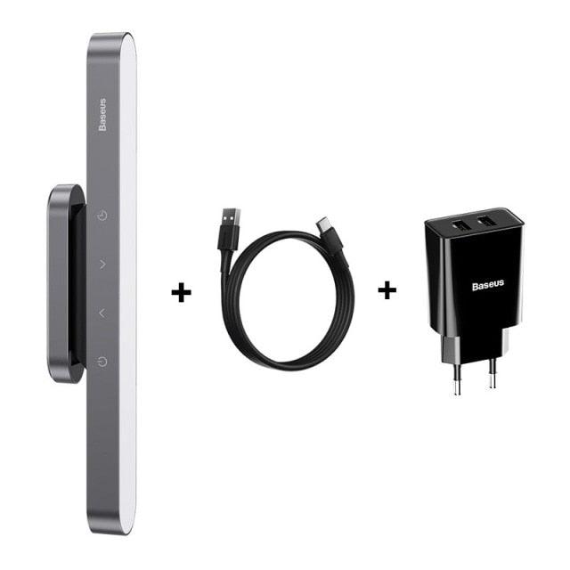 Magnetische LED Tischlampe mit Akku, wiederaufladbar, stufenlos dimmbar - Smarter Home Office - Smartes Arbeiten im Home Office und Unterwegs