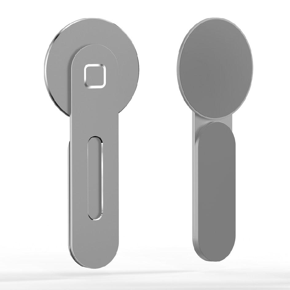 Dualscreen Phone Holder - magnetischer Smartphone Halter für Laptops/Bildschirme, passend mit z.B. iPhone 12/13 MagSafe - Smarter Home Office - Smartes Arbeiten im Home Office und Unterwegs