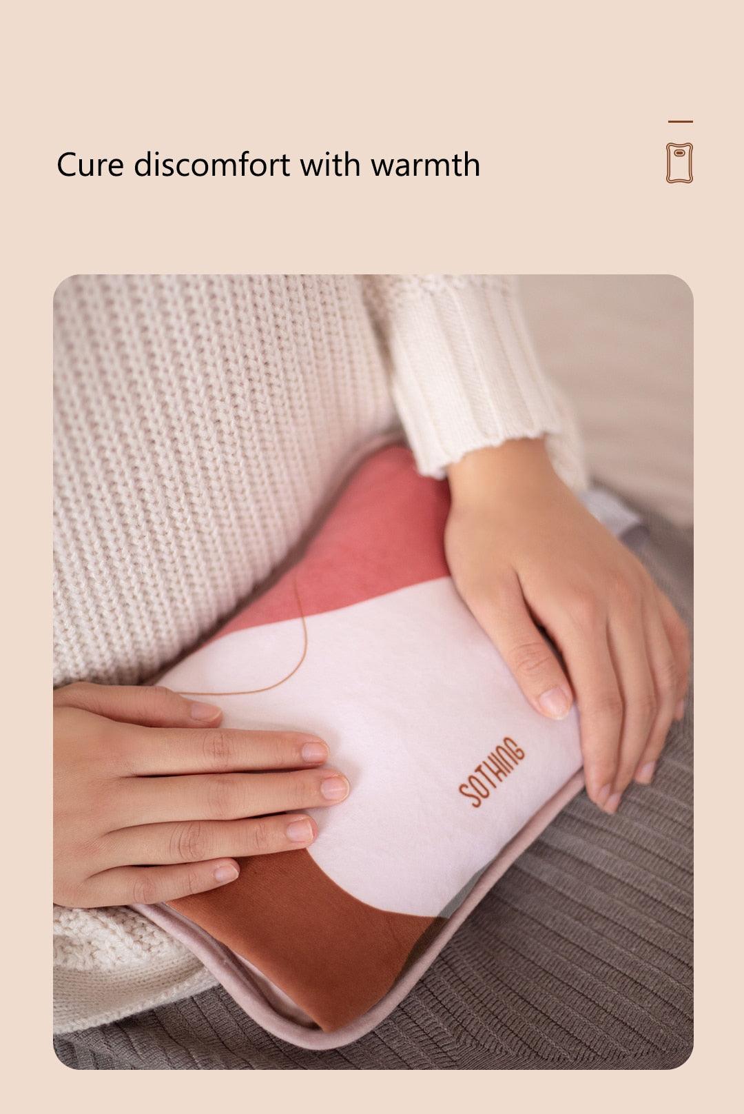 Smarte elektrische, wiederaufladbare Wärmeflasche mit Akku - Smarter Home Office - Smartes Arbeiten im Home Office und Unterwegs