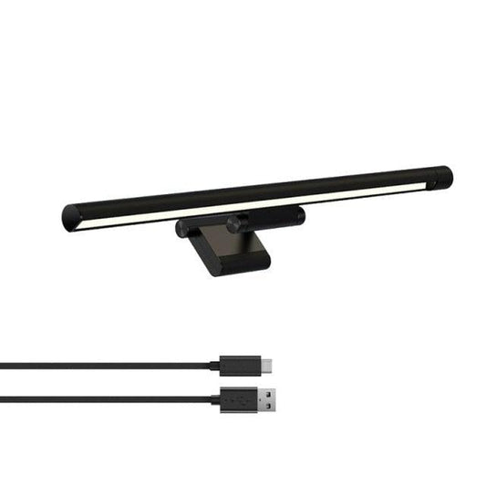 Stufenlos dimmbare LED Monitor Lampe aus Aluminium - Smarter Home Office - Smartes Arbeiten im Home Office und Unterwegs