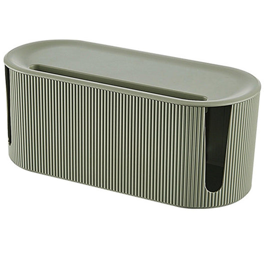 Kabel Management Box mit Deckel und Smartphone Halter, thermoplastisch - Smarter Home Office - Smartes Arbeiten im Home Office und Unterwegs