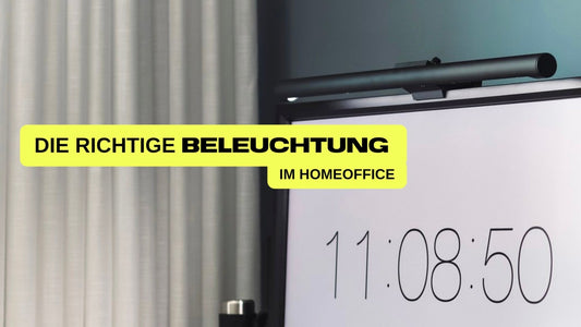 Homeoffice Beleuchtung: Das richtige Licht zum Arbeiten