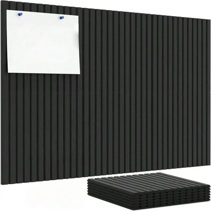 6er-Set Büro-Filz-Pinnwände – Lärmreduzierende Wandtafeln für Notizen, Fotos & Memo