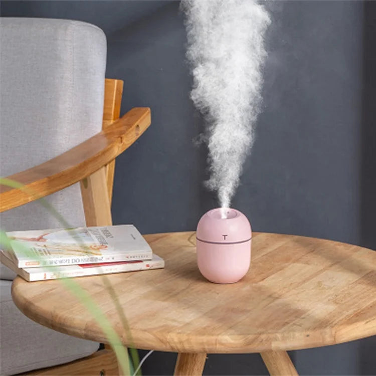 Mini Tragbarer Ultraschall-Luftbefeuchter & Aromatherapie-Diffusor 220 ml