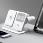 4-in-1 Wireless Charger mit Uhr