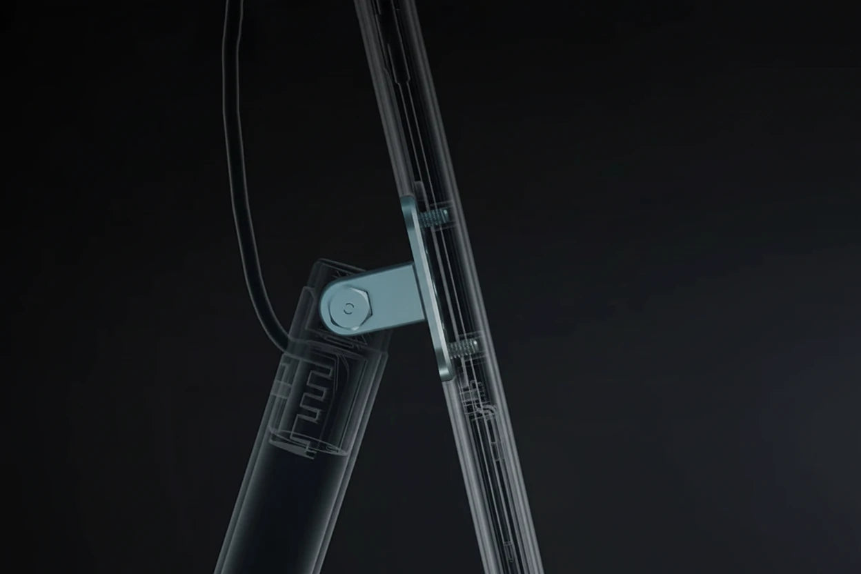 Moderne LED-Schreibtischlampe mit intelligenter Helligkeitsanpassung, drei Lichtfarben und stufenloser Dimmung. Augenschonend, flimmerfrei und kabellos dank Akku – ideal für Homeoffice, Studium und Lesen.