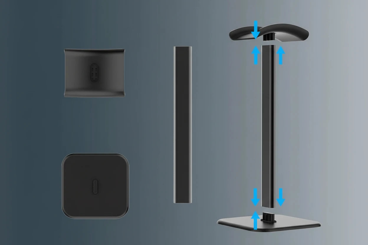 Kopfhörerständer für den Schreibtisch