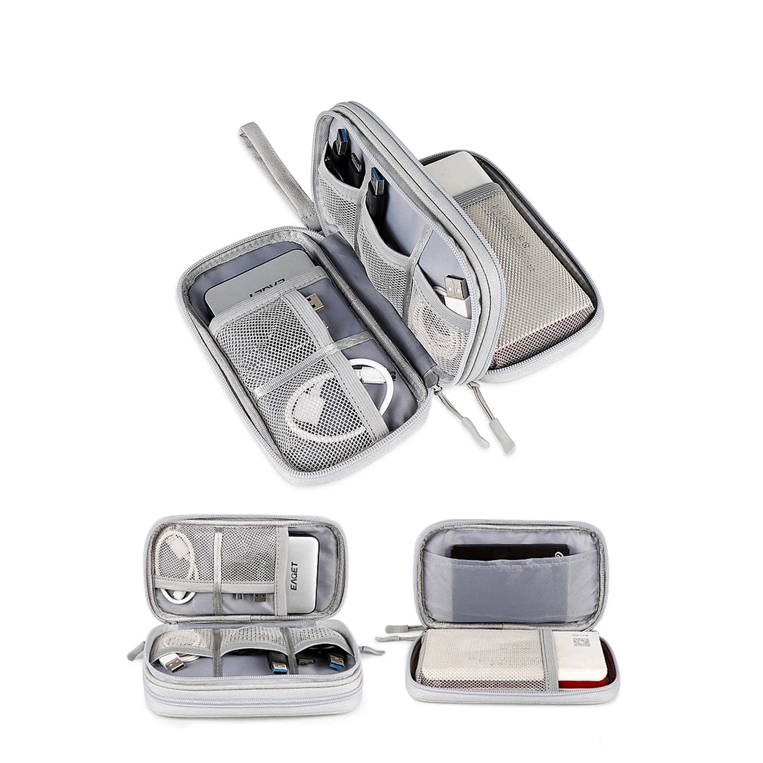 Elektronik Organizer Tasche für Kabel und Ladegeräte