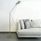 Moderne LED Stehlampe mit langem Arm
