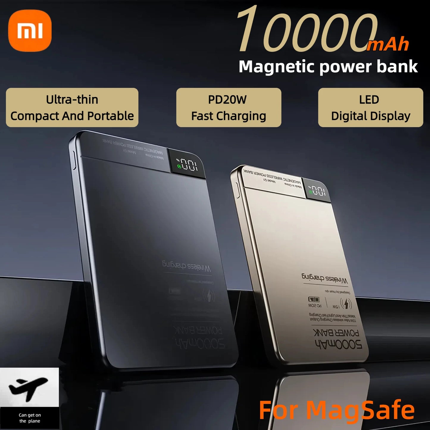 Xiaomi Magnetische Powerbank 10000mAh