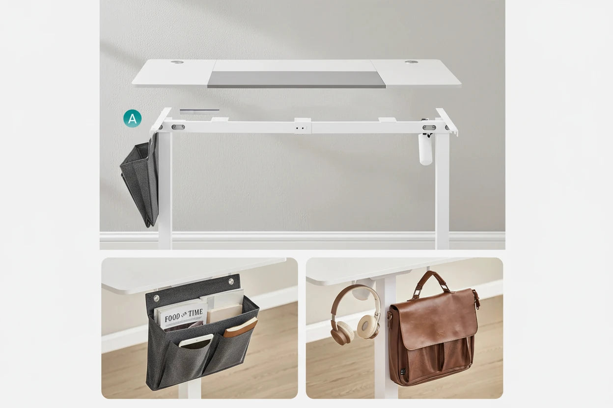 Höhenverstellbarer Schreibtisch elektrisch – mehr Komfort und Produktivität im Home Office
Dieser ergonomische Schreibtisch mit elektrischer Höhenverstellung sorgt für flexibles Arbeiten im Sitzen und Stehen. Dank stabiler Bauweise, leisem Motor und Speicherfunktionen passt er sich perfekt deinem Arbeitsalltag an. Ideal für ein modernes, gesundes und produktives Home Office.