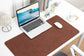 Große Schreibtischunterlage aus Leder – perfektes Setup für dein Home Office
Diese elegante Schreibtischunterlage aus Kunstleder kombiniert Schutz, Komfort und modernes Design. Die glatte Oberfläche ermöglicht präzise Mausbewegungen und ein angenehmes Schreibgefühl, während sie deinen Schreibtisch vor Abnutzung schützt. Perfekt für ein stilvolles und produktives Home Office.
