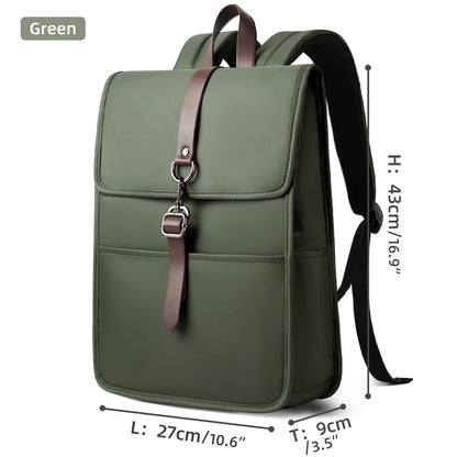 Heroic Knight Herren-Rucksack 15,6 Zoll – Anti-Diebstahl Business Laptop-Rucksack mit USB-Anschluss