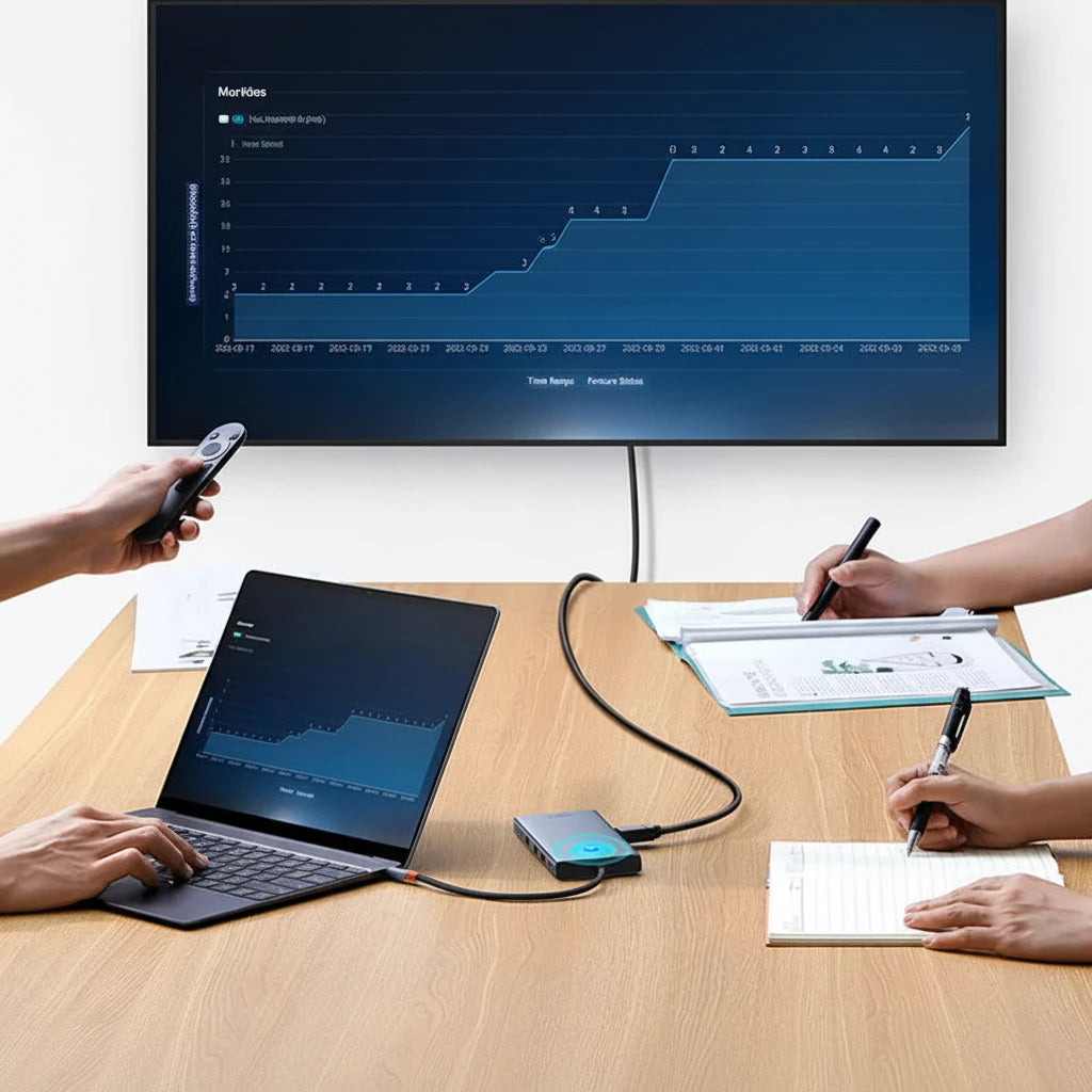 Baseus USB-C Hub 13-in-1 – Multiport Adapter mit 4K/120Hz, HDMI, DP, RJ45 & 100W PD