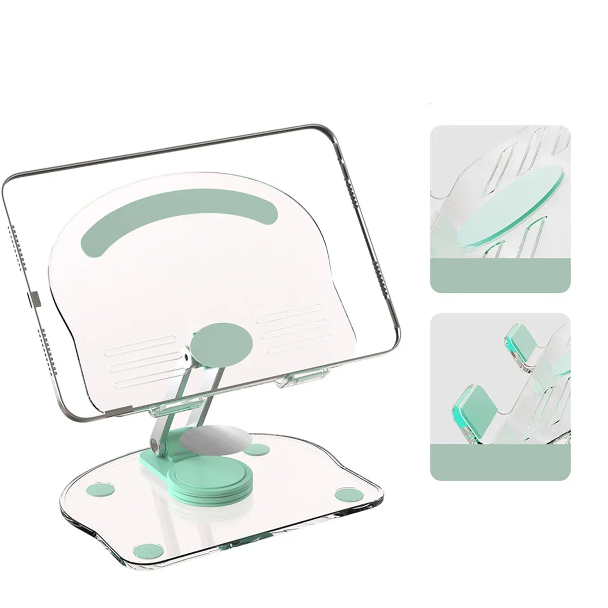 360° Drehbarer Transparenter Tablet-Ständer