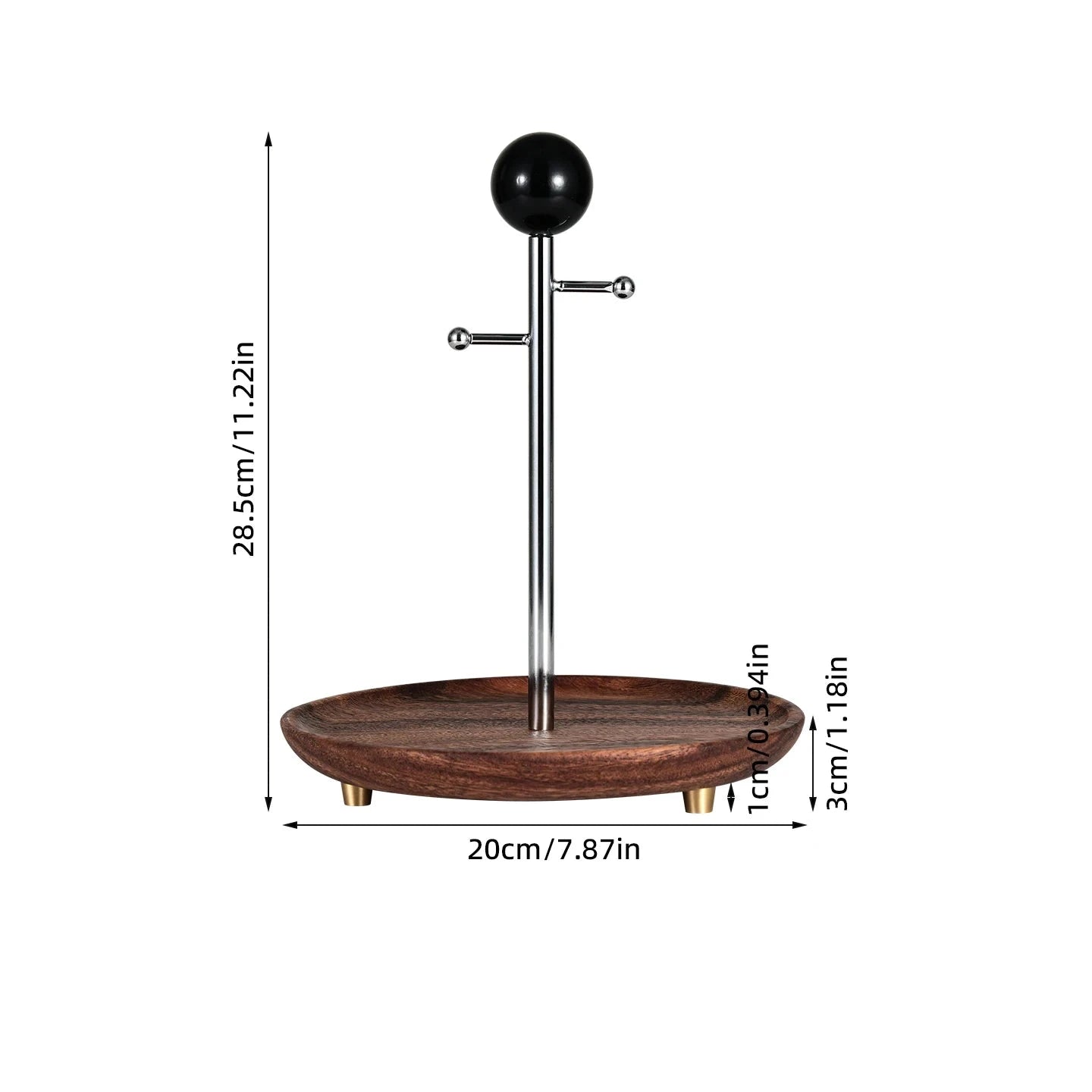 Stilvolles Aufbewahrungstablett aus Holz für eine ordentliche Organisation von Schmuck, Schlüsseln, Uhren und kleinen Alltagsgegenständen. Das natürliche Design sorgt für Ordnung und fügt sich elegant in Schreibtisch, Nachttisch oder Badezimmer ein. Praktisch, dekorativ und vielseitig einsetzbar für Zuhause oder Büro.