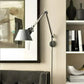 Moderne LED Stehlampe mit langem Arm