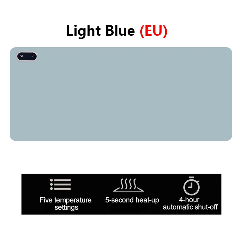 Beheiztes Mauspad mit Touch-Steuerung und Fünf Temperaturstufen