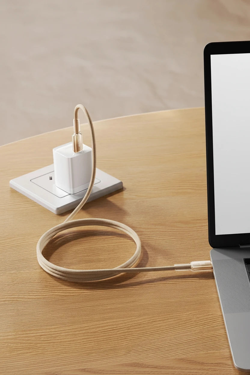 Joyroom USB-C auf USB-C Kabel – PD 100W Schnellladekabel
