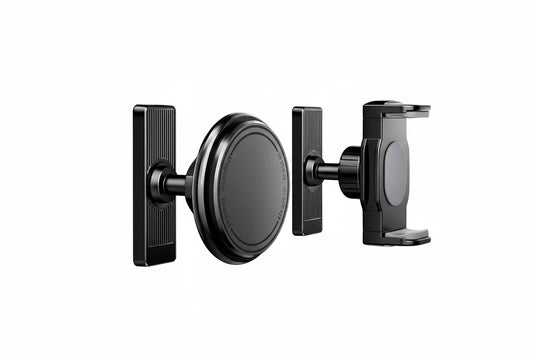 Magnetischer, tragbarer Handyhalter für iPhone 12–17. 360° drehbar für flexible Nutzung bei Videoanrufen, Streaming oder Selfies. Kompakt, stabil und ideal für Zuhause, Büro oder unterwegs.