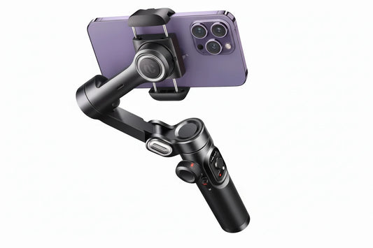 AOCHUAN 3-Achsen Handheld Gimbal Stabilizer – SmartXE für iPhone & Android mit KI-Gesichtserkennung