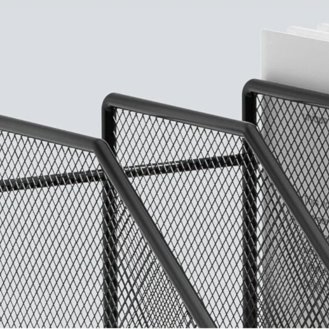 Metall-Aktenhalter Büro Tischregal – Stehender Dokumenten-Organizer