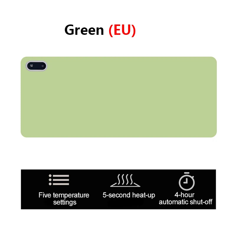 Beheiztes Mauspad mit Touch-Steuerung und Fünf Temperaturstufen