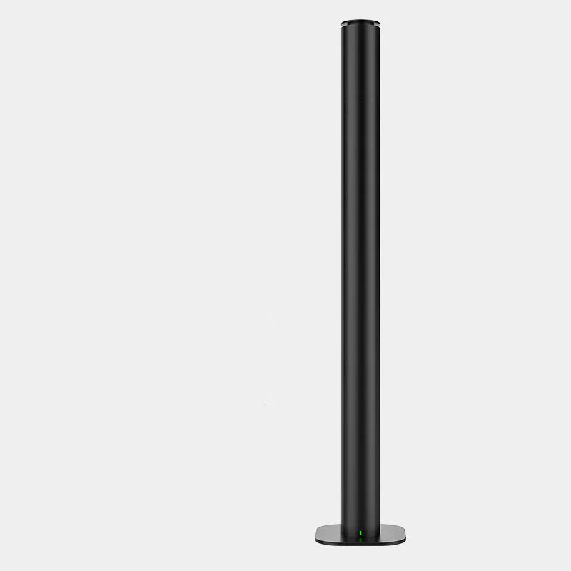 Kabelloser Tower Aroma Diffuser mit wasserloser Technologie für intensive, reine Duftverteilung. Passend für 120-ml-Ölflaschen, leise, effizient und im eleganten Aluminium-Design – ideal für Zuhause, Büro, Hotel oder Spa.