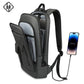 HK Slim 15,6'' Laptop-Rucksack – Leichter Business-Rucksack für Herren mit USB-Port