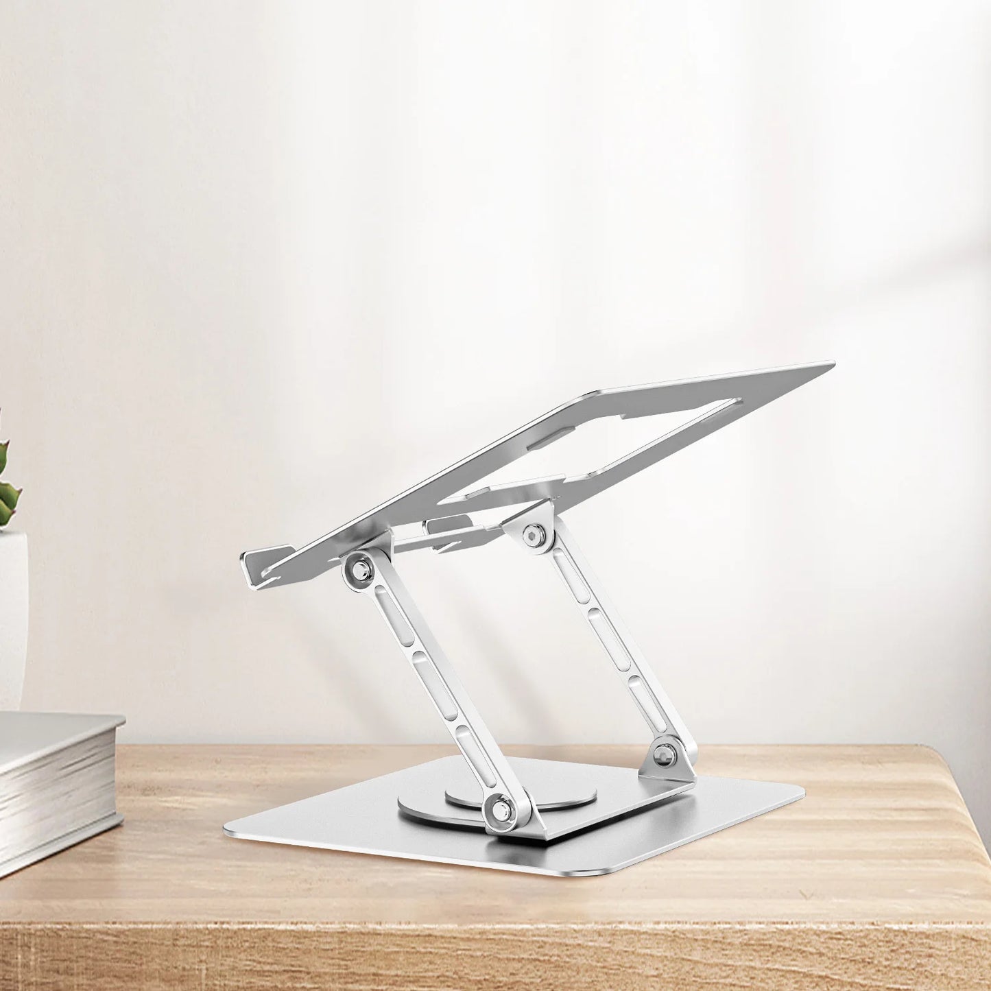 Aluminium Laptop Ständer – Verstellbar & 360° Drehbar