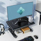 Flexibler Monitorständer für den Schreibtisch mit 360° Rotation und stufenloser Höhenverstellung für eine ergonomische Bildschirmposition und mehr Komfort beim Arbeiten, Lernen oder Gaming. Er lässt sich individuell anpassen, unterstützt eine gesunde Körperhaltung und reduziert Nackenbelastung. Die stabile Konstruktion sorgt für sicheren Halt von Monitor, Laptop oder TV-Geräten, während das kompakte Design ideal für einen aufgeräumten Arbeitsplatz im Homeoffice oder Büro ist.