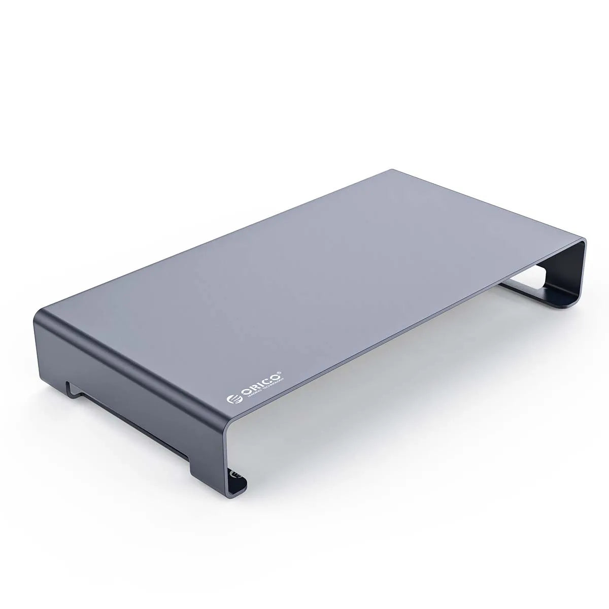 ORICO KCS1 Monitorständer aus Aluminium für eine ergonomische Bildschirmhöhe und einen aufgeräumten Arbeitsplatz. Hebt Laptop oder Monitor auf Augenhöhe, entlastet Nacken und Rücken und schafft zusätzlichen Stauraum unter dem Ständer. Integriertes Kabelmanagement sorgt für Ordnung, das minimalistische Aluminium-Design passt perfekt ins Homeoffice oder Büro und ist kompatibel mit MacBook, Lenovo, Dell und weiteren Geräten.
