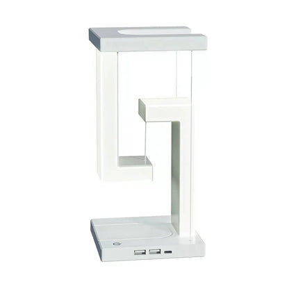Schwebende Tischlampe mit Wireless Charger – Design trifft Funktion im Home Office
Diese außergewöhnliche LED Lampe mit schwebendem Design ist ein echter Hingucker und bietet gleichzeitig kabelloses Laden, USB-Anschluss und dimmbares Licht. Ideal für alle, die modernes Design und smarte Funktionen in ihrem Home Office oder Schlafzimmer kombinieren möchten.