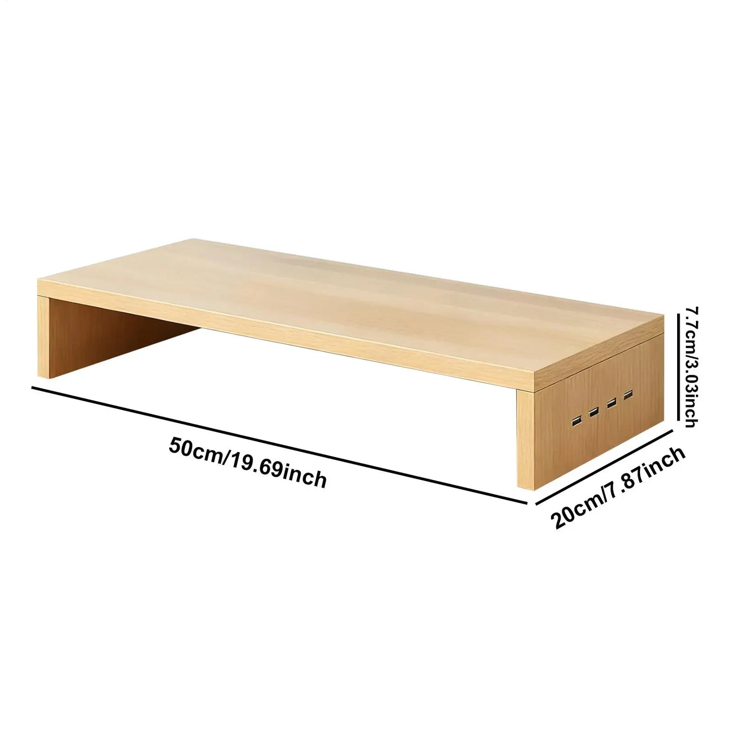 Monitorständer mit 4 USB-Anschlüssen