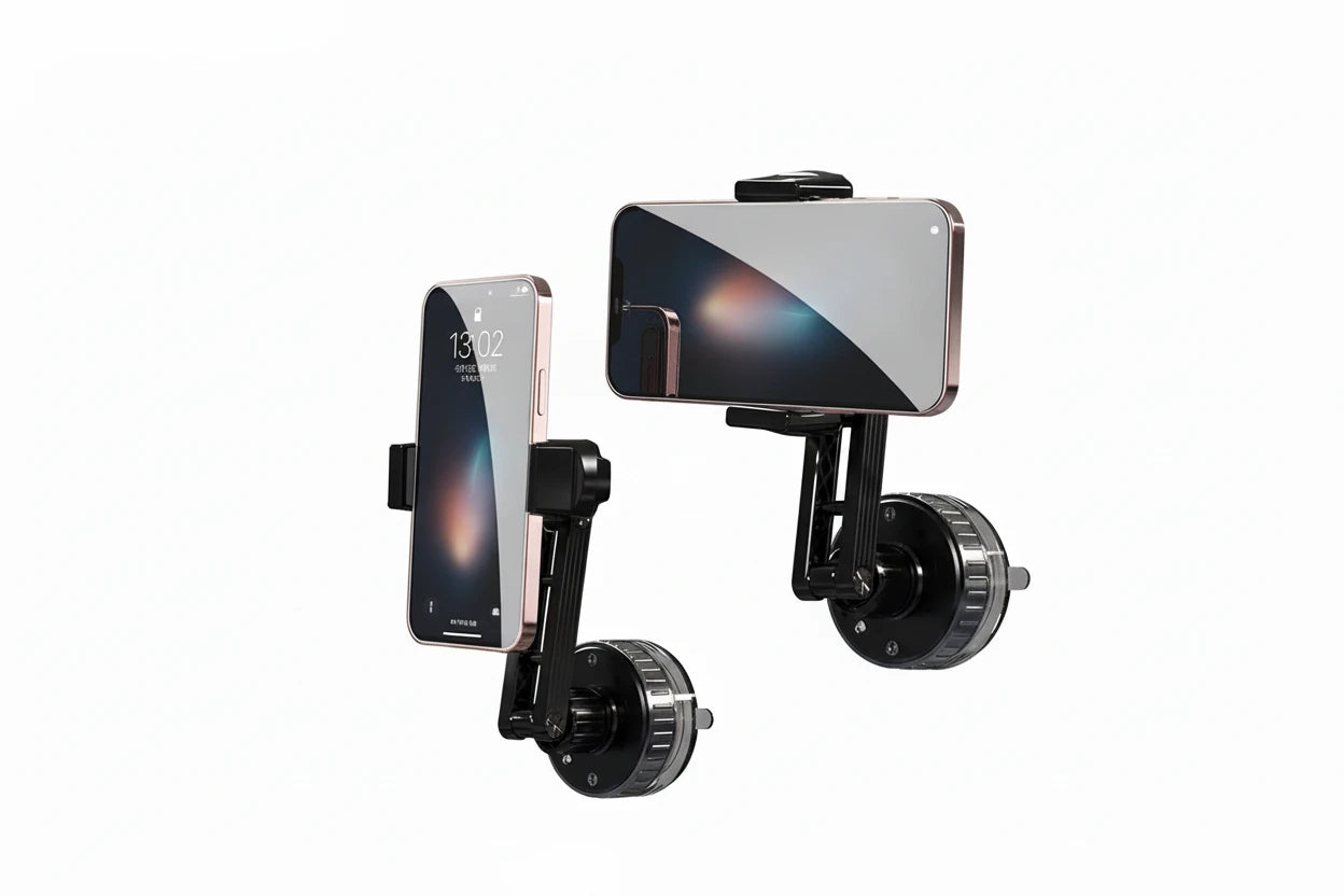 Magnetischer Handyhalter mit Saugnapf