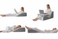 Ergonomisches Beinkissen aus Memory Foam zur komfortablen Hochlagerung der Beine beim Schlafen oder Entspannen. Unterstützt eine natürliche Liegeposition, entlastet Beine und Hüfte und sorgt für mehr Komfort bei Rücken- und Seitenschläfern.