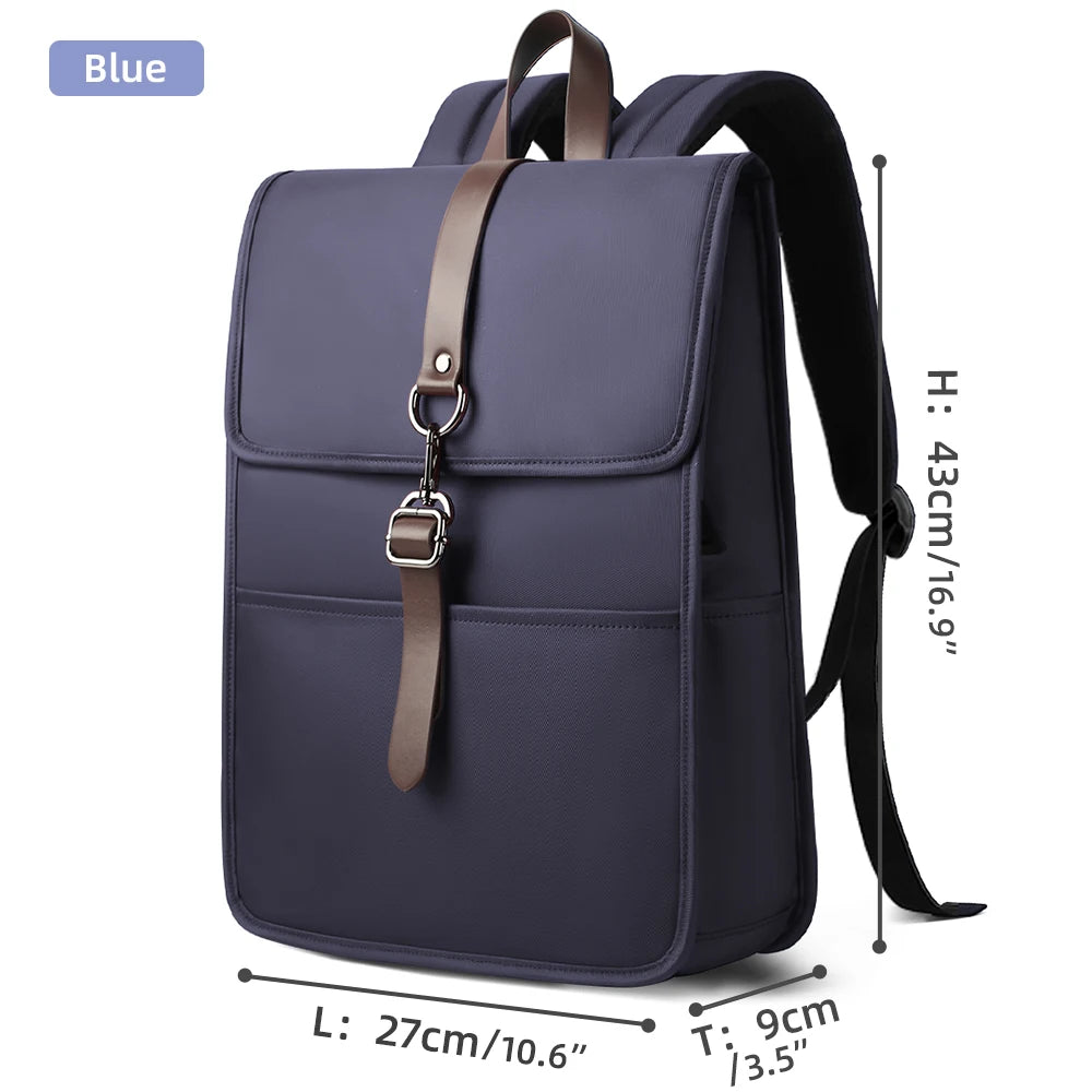 Heroic Knight Herren-Rucksack 15,6 Zoll – Anti-Diebstahl Business Laptop-Rucksack mit USB-Anschluss