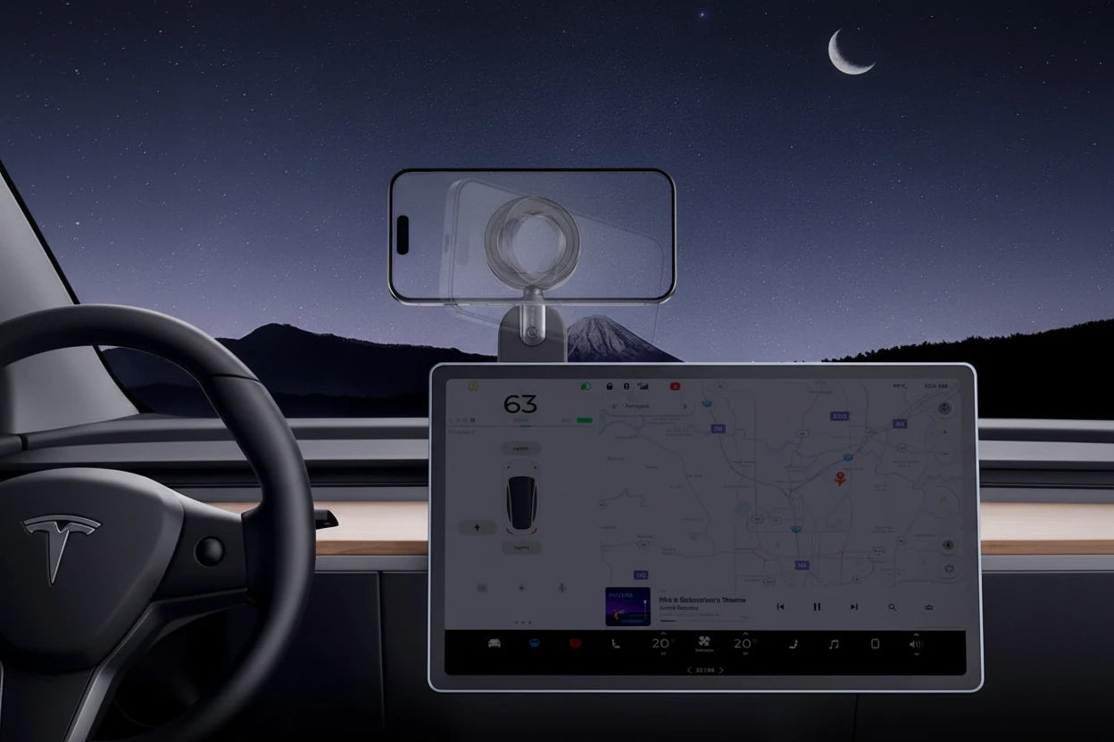 Magnetischer Auto-Handyhalter für iPhone 13–17 Pro Max und Samsung Smartphones. Starker Magnet sorgt für sicheren Halt, 360° drehbar für optimale Sicht beim Fahren. Kompakt, faltbar und universell für alle Fahrzeugtypen geeignet.