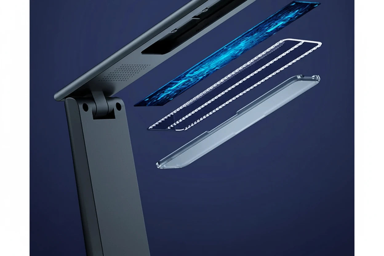 Moderne LED Schreibtischlampe – dimmbares Licht für mehr Komfort im Home Office
Diese praktische Tischlampe mit Touch-Steuerung sorgt für angenehmes, augenschonendes Licht bei der Arbeit oder beim Lernen. Das faltbare Design spart Platz, während die USB-Ladefunktion zusätzlichen Komfort bietet. Ideal für ein produktives und modernes Home Office.