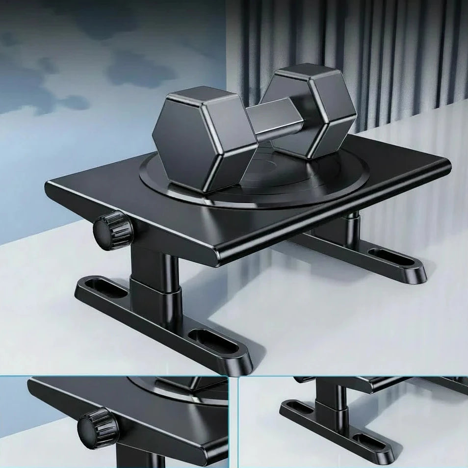 Flexibler Monitorständer für den Schreibtisch mit 360° Rotation und stufenloser Höhenverstellung für eine ergonomische Bildschirmposition und mehr Komfort beim Arbeiten, Lernen oder Gaming. Er lässt sich individuell anpassen, unterstützt eine gesunde Körperhaltung und reduziert Nackenbelastung. Die stabile Konstruktion sorgt für sicheren Halt von Monitor, Laptop oder TV-Geräten, während das kompakte Design ideal für einen aufgeräumten Arbeitsplatz im Homeoffice oder Büro ist.