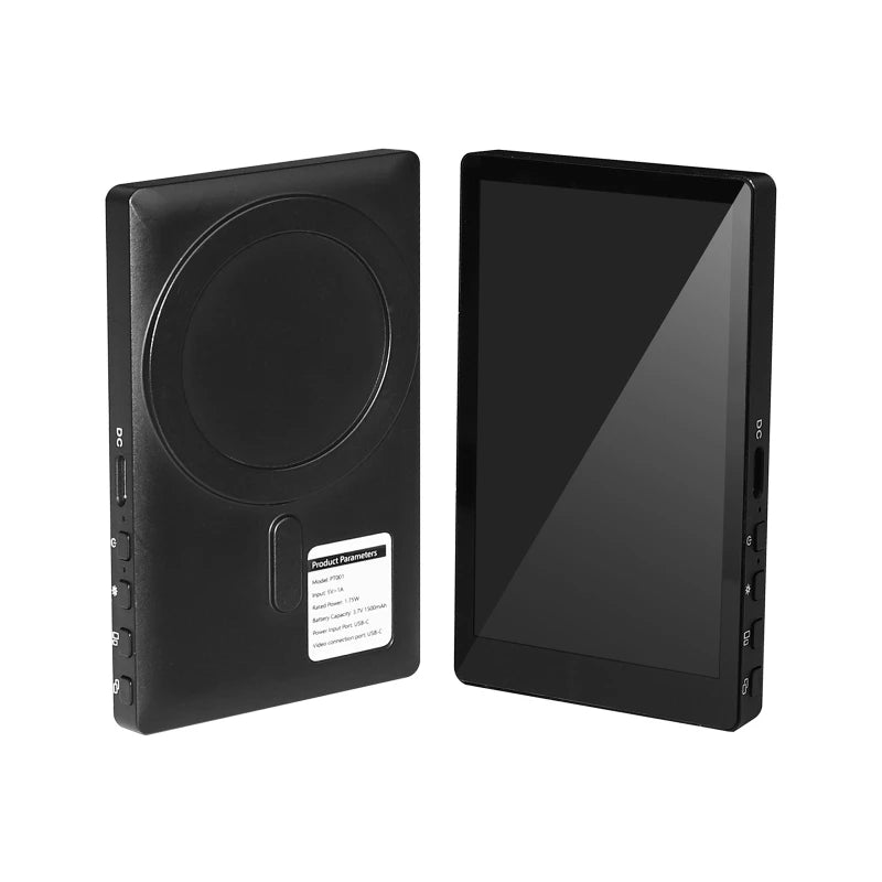 Magnetischer Zusatz-Monitor für Smartphones zur Nutzung der Rückkamera für Selfies, Vlogs und Videoaufnahmen. Flexibel verstellbar, drehbar und einfach zu befestigen – ideal für Creator, Livestreams und hochwertige Aufnahmen.